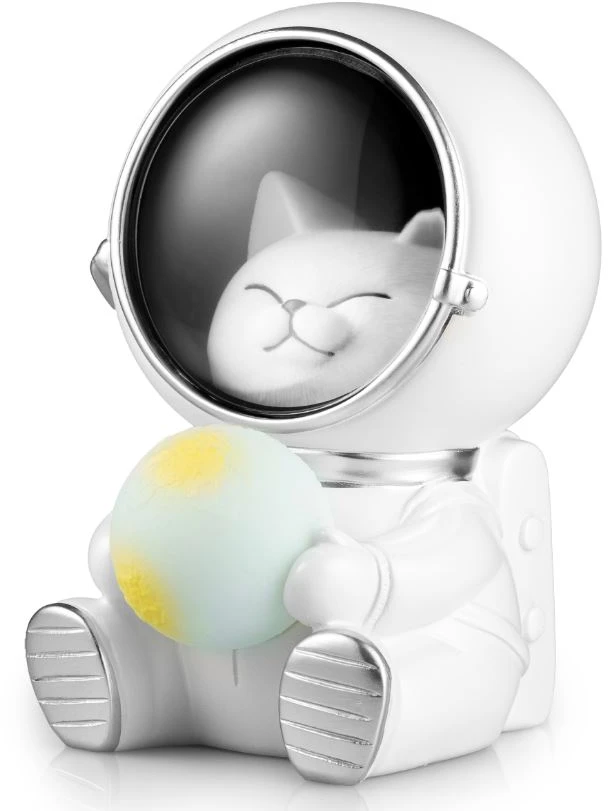 Bez Marki Led Naktinė Lempa Astronautas Katė Vaikams