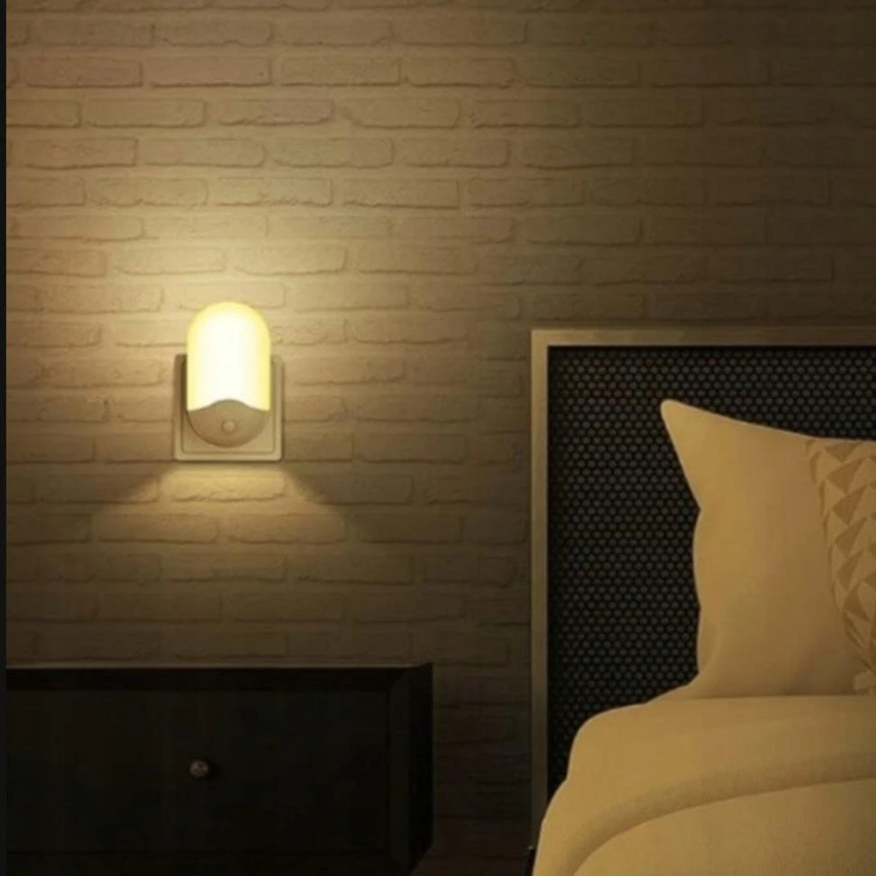 Bez Marki LED naktinė lempa kontaktui SENSOR DUSK SENSOR - 2 VNT