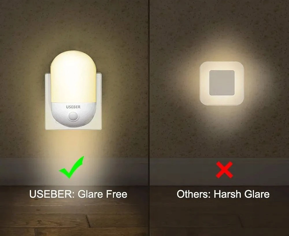Bez Marki LED naktinė lempa kontaktui SENSOR DUSK SENSOR - 2 VNT