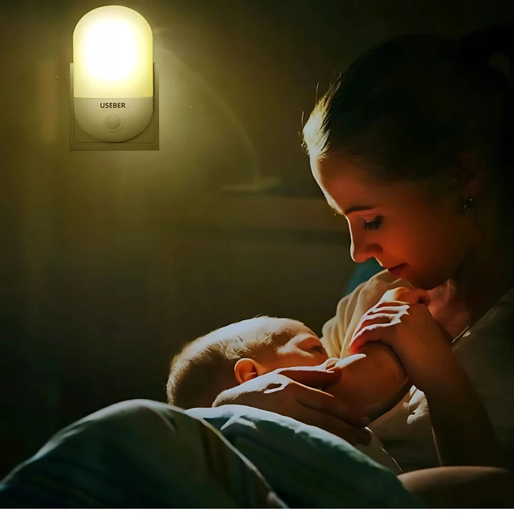 Bez Marki LED naktinė lempa kontaktui SENSOR DUSK SENSOR - 2 VNT