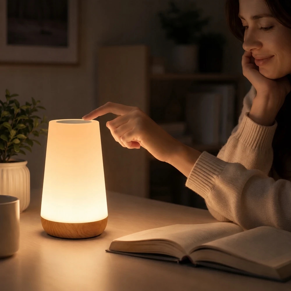 Bez Marki LED naktinis apšvietimas, kelių spalvų, nuotolinio valdymo pultas, jutiklinis