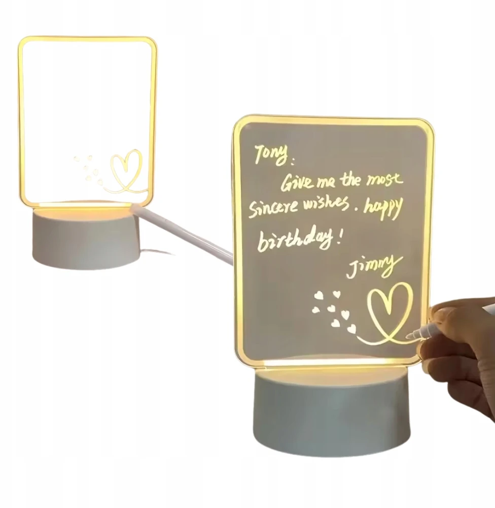 Bez Marki Led nešiojamojo kompiuterio lempa Led lempa Creative Night Board TSG-489 Užrašams