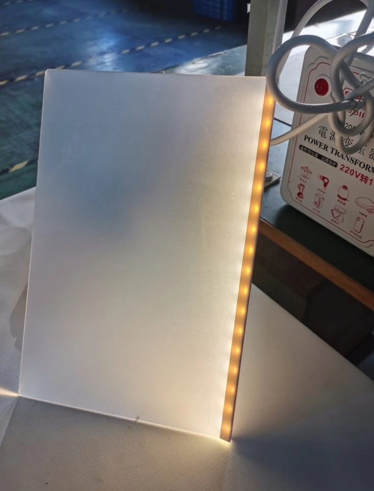 Bez Marki LED piešimo lenta vaikams 30x20cm akrilinė USB, įvairiaspalvė
