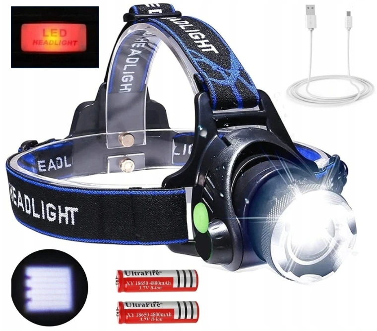 Bez Marki LED priekinis žibintas XML T6 Zoom