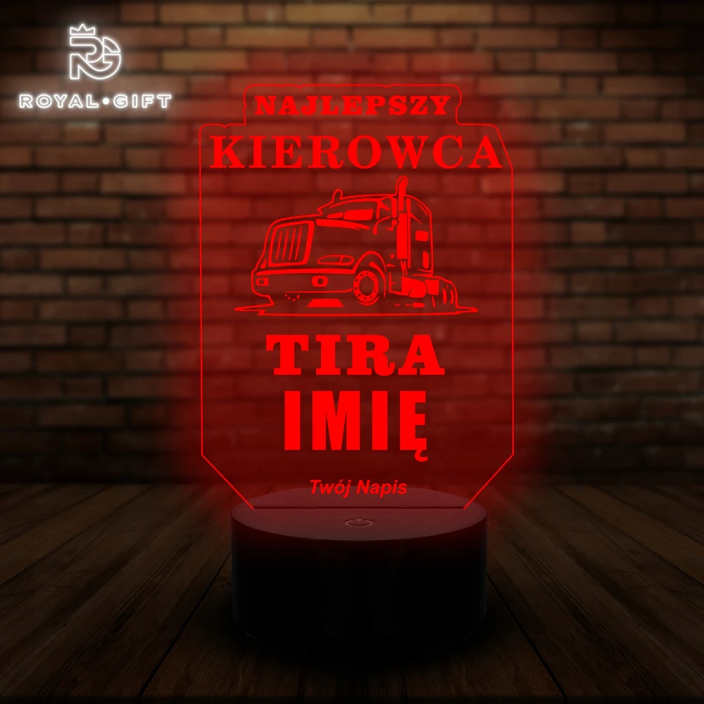 Bez Marki Led Usb dla Kierwcy Tira Prezent Lampka Rinkinys Ciągnik Sunkvežimis Siodłowy