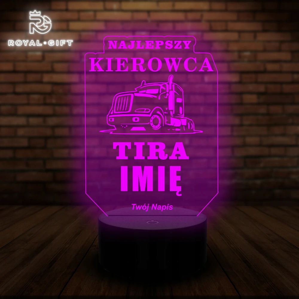 Bez Marki Led Usb dla Kierwcy Tira Prezent Lampka Rinkinys Ciągnik Sunkvežimis Siodłowy