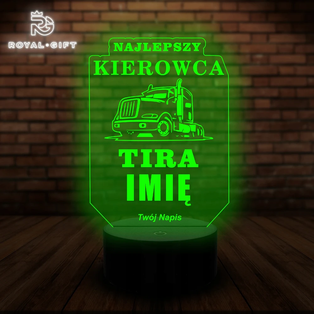 Bez Marki Led Usb dla Kierwcy Tira Prezent Lampka Rinkinys Ciągnik Sunkvežimis Siodłowy
