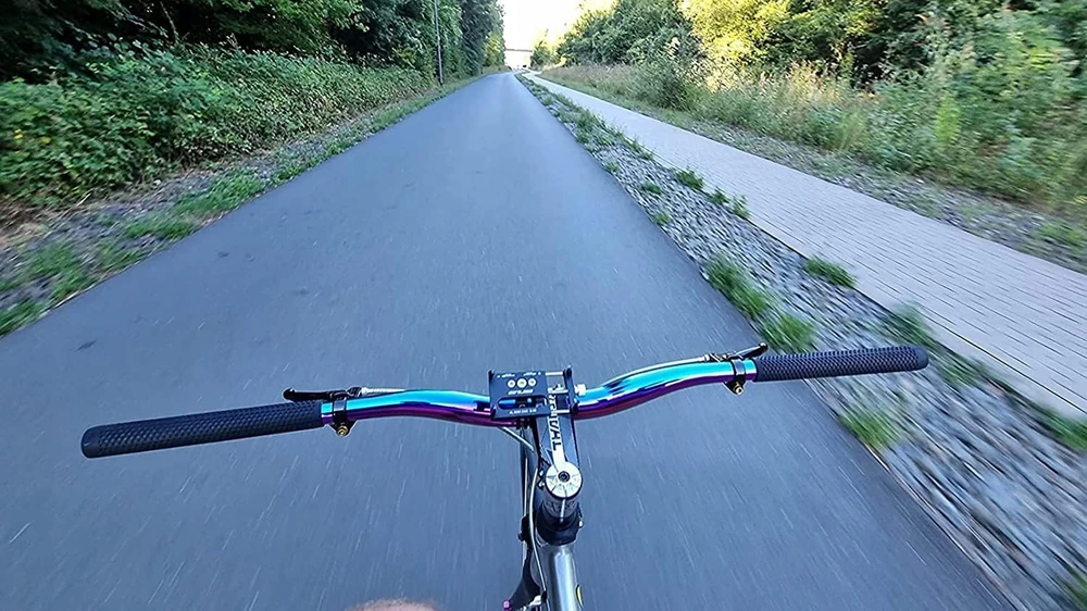Bez Marki LENGVAS MTB KALNŲ DVIRAČIO RANKA ALUMINIUMINIS HOLO 780 / 31,8 / 50 mm