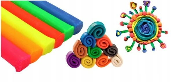 Bez Marki Lengvo putų plastilino rinkinys 36 spalvų - Lovin