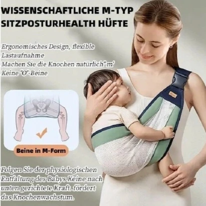 Bez Marki LETNIE Nešioklė SIATKA DLA DZIECKA ERGONOMICZNE NOSIDŁO BIODROWE DO 20KG