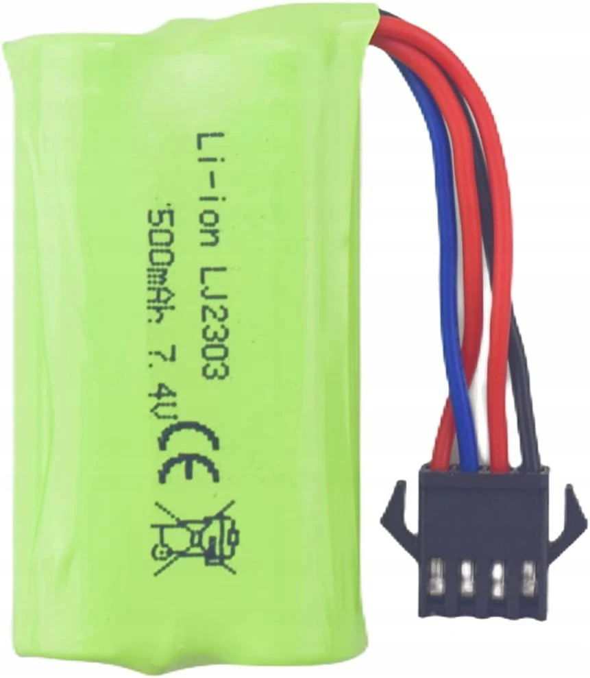 Bez Marki Ličio Baterijos 7.4V 500mAh, 2 vnt.