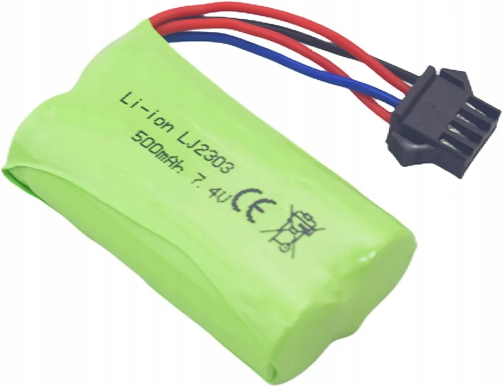 Bez Marki Ličio Baterijos 7.4V 500mAh, 2 vnt.