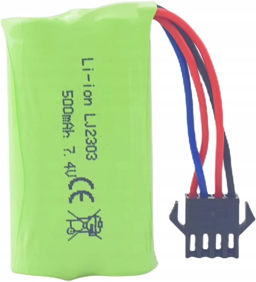 Bez Marki Ličio Baterijos 7.4V 500mAh, 2 vnt.
