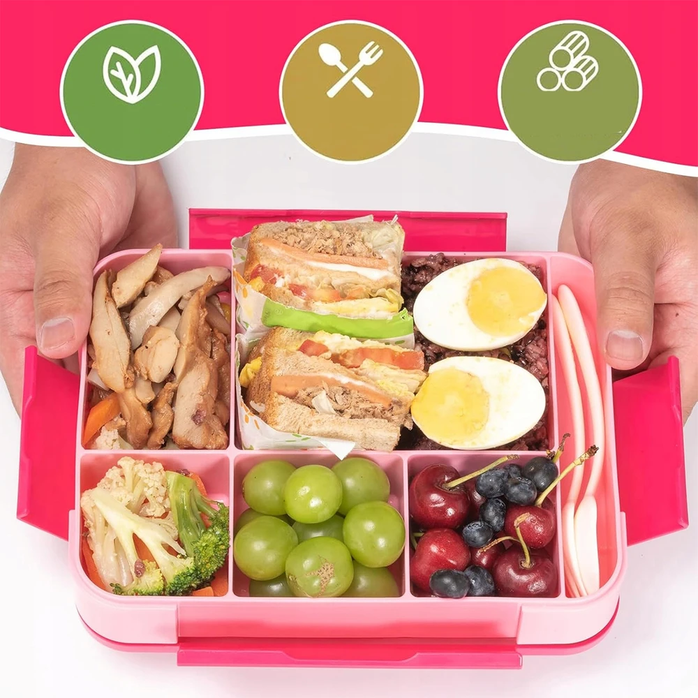Bez Marki Lunchbox Lunch Container Lunch Box Rožinė Lunch Box
