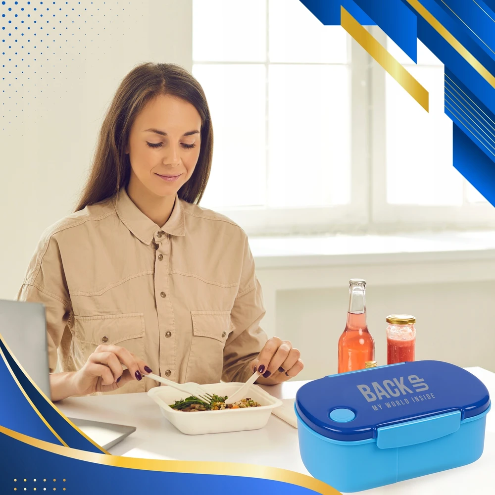 Bez Marki LUNCHBOX ŚNIADANIÓWKA POJEMNIK NA JEDZENIE LUNCH DO SZKOŁY PRACY DLA DZIECI