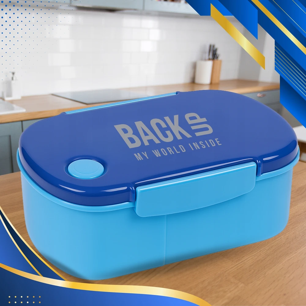 Bez Marki LUNCHBOX ŚNIADANIÓWKA POJEMNIK NA JEDZENIE LUNCH DO SZKOŁY PRACY DLA DZIECI