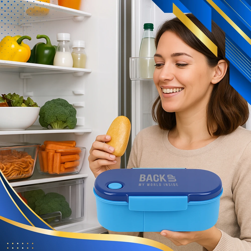 Bez Marki LUNCHBOX ŚNIADANIÓWKA POJEMNIK NA JEDZENIE LUNCH DO SZKOŁY PRACY DLA DZIECI