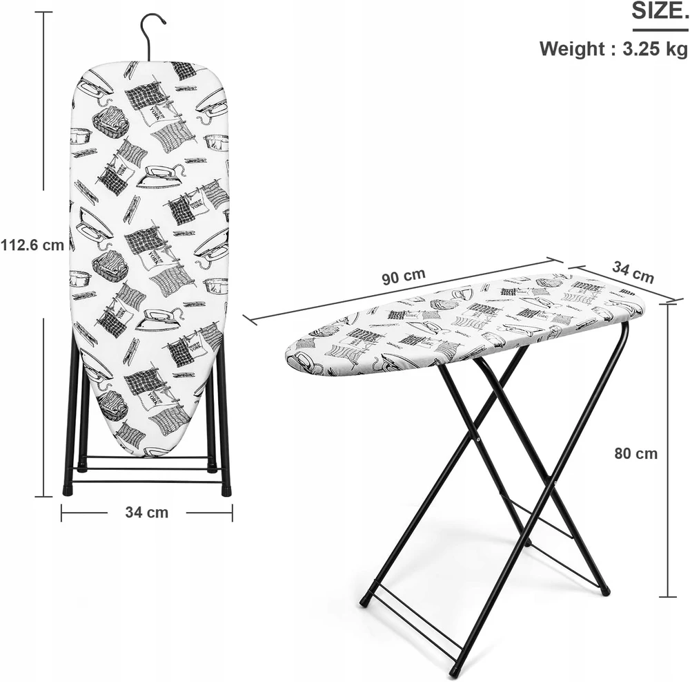 Bez Marki LYGINIMO LENTA 33X89CM REGULIUOJAMAS SULANKSTAMAS LENGVAS STABILIS Tvirtas