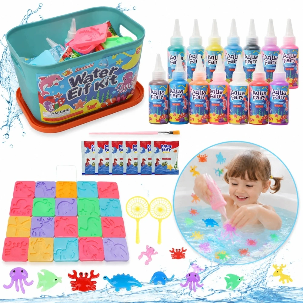 Bez Marki Magical Gel Vanduo Sprites Sea Figures kūrybinis rinkinys