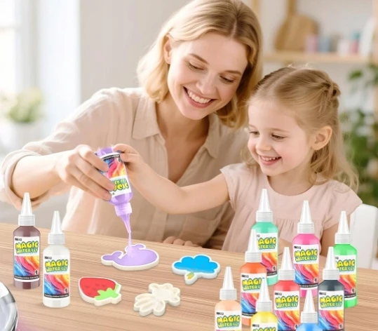 Bez Marki MAGICAL VANDENS GEL PADARKYKITE GYVŪNUS SKIRTINGŲ SPALVŲ GELIO RINKINĮ VAIKŲ DIY.