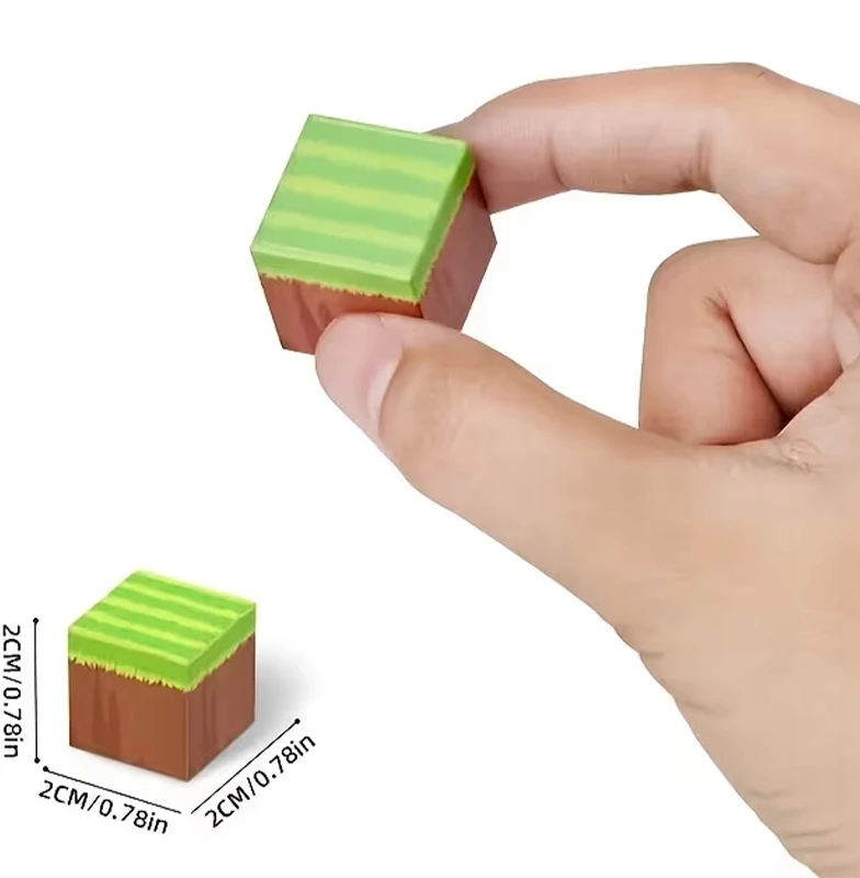 Bez Marki Magnetinės statybinės plytos Pixels Cubes Blocks 300vnt didelis rinkinys