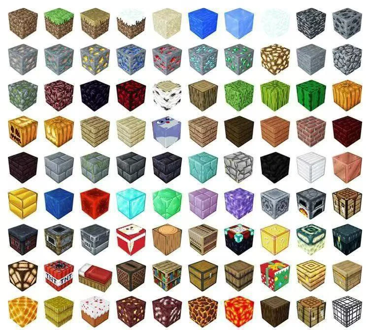 Bez Marki MAGNETINIAI BLOKAI MINECRAFT KUBŲ RINKINYS 200 ELEMENTŲ. +10 3D VAIKŲ FIGŪRŲ