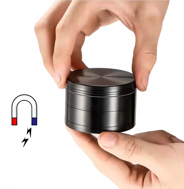 Bez Marki malūnėlis trupintuvas metalinis smulkintuvas didelis 63 mm džiovintas Naujųjų metų dovanoms