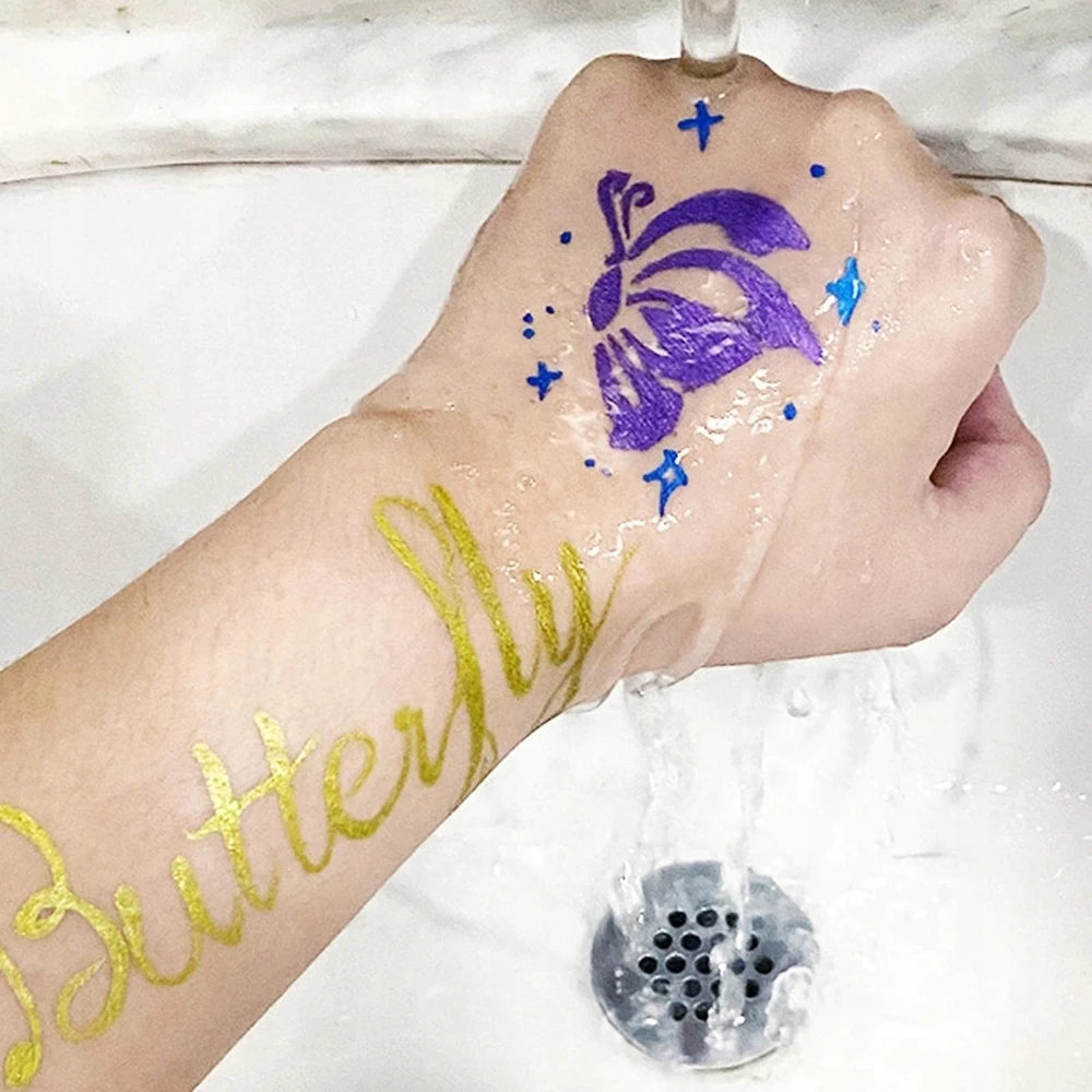 Bez Marki MARKERY KOLOROWE 15 SZTUK DWUSTRONNE DO TATUAŻY RYSOWANIA BODY ART