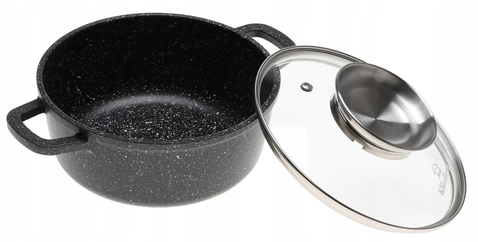 Bez Marki Marmurinis puodas 16cm, 1,2l