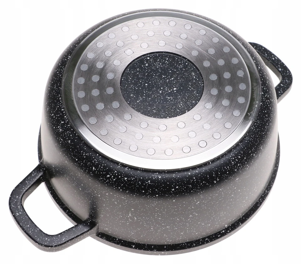 Bez Marki Marmurinis puodas 20cm, 2.3l, indukcijai