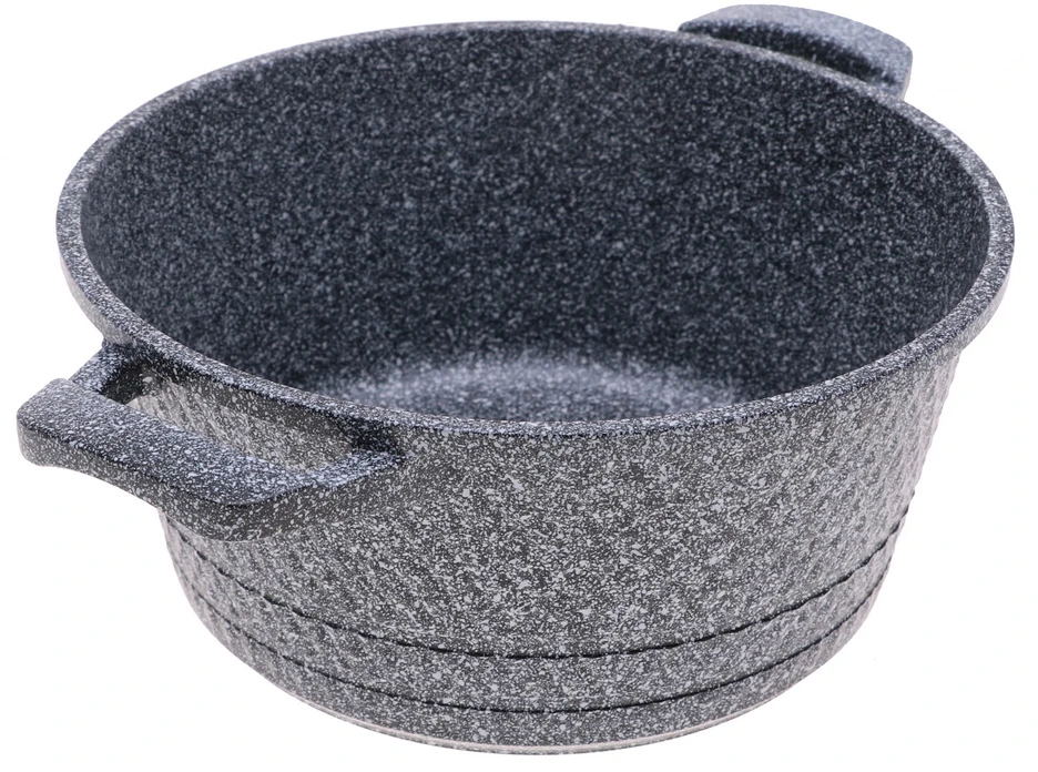 Bez Marki MARMURINIS PUODAS Nelipni danga 22cm 3.2L INDUKCINĖS Dujos 3704