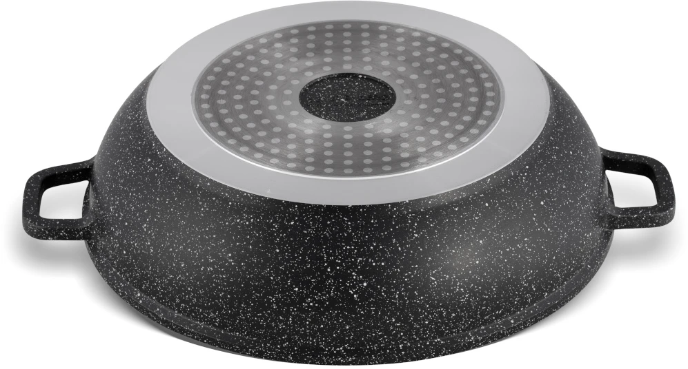 Bez Marki Marmurinis wok puodas, 28 cm, 3,3L