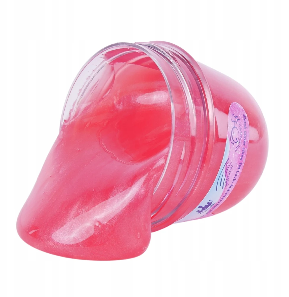 Canal Toys Bez Marki Masa Slime Brokatowa Glutek Antystresowy Rozciągliwy Elastyczny 120 ml