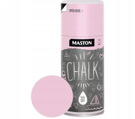 Maston Oy Suomija Bez Marki Maston kreidos purškalas, rožinė, kreida