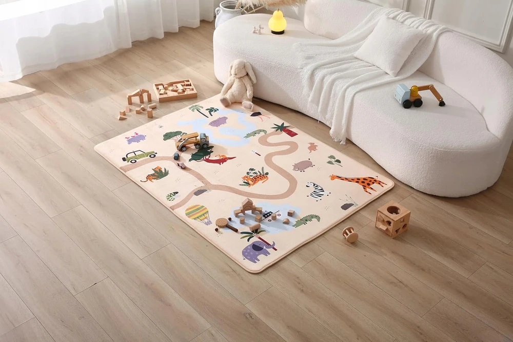 Bez Marki MATA PIANKOWA EDUKACYJNA Didelė DYWAN 2w1 su PIANKĄ MEMORY 160 X 120 BEZ BPA