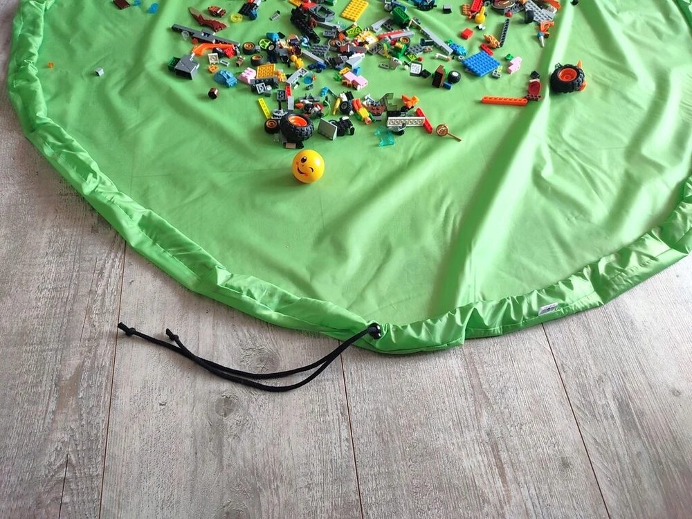 Bez Marki MATA WOREK POJEMNIK NA ZABAWKI DLA DZIECI Kaladėlės POKOJU DZIECIĘCEGO 120cm
