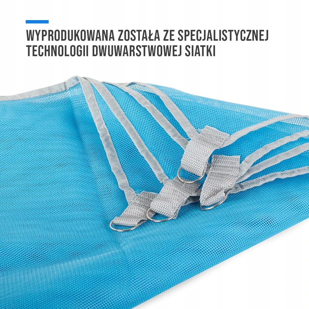 Bez Marki Matinė pliažo danga 200x200 cm, mėlyna, su apsauga nuo smėlio