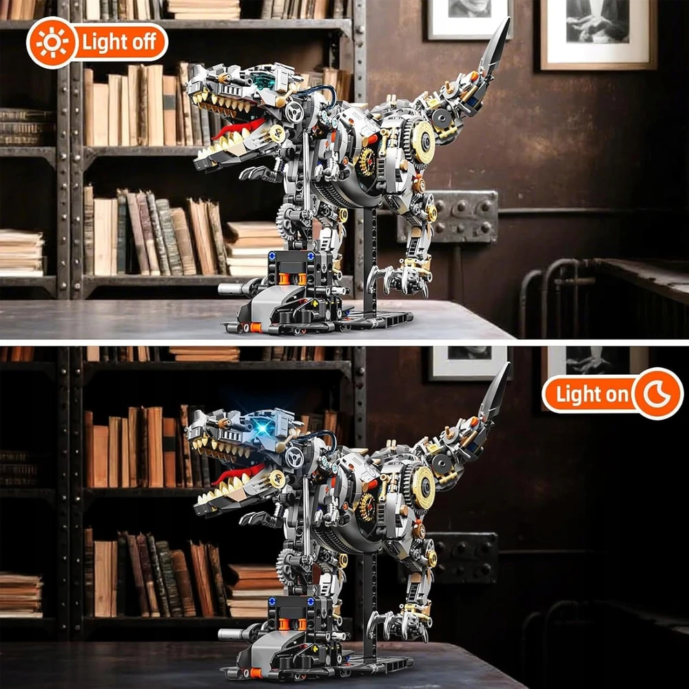 Bez Marki MECHANINIS DINOZAURŲ RINKINYS, ŽAISLAS, PADARA, DOVANA BERNIUKUI