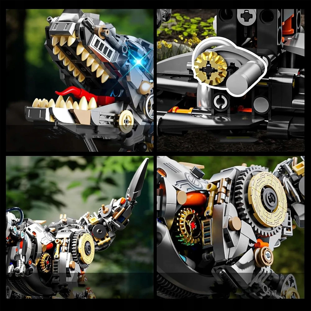 Bez Marki MECHANINIS DINOZAURŲ RINKINYS, ŽAISLAS, PADARA, DOVANA BERNIUKUI