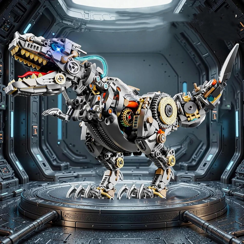 Bez Marki MECHANINIS DINOZAURŲ RINKINYS, ŽAISLAS, PADARA, DOVANA BERNIUKUI
