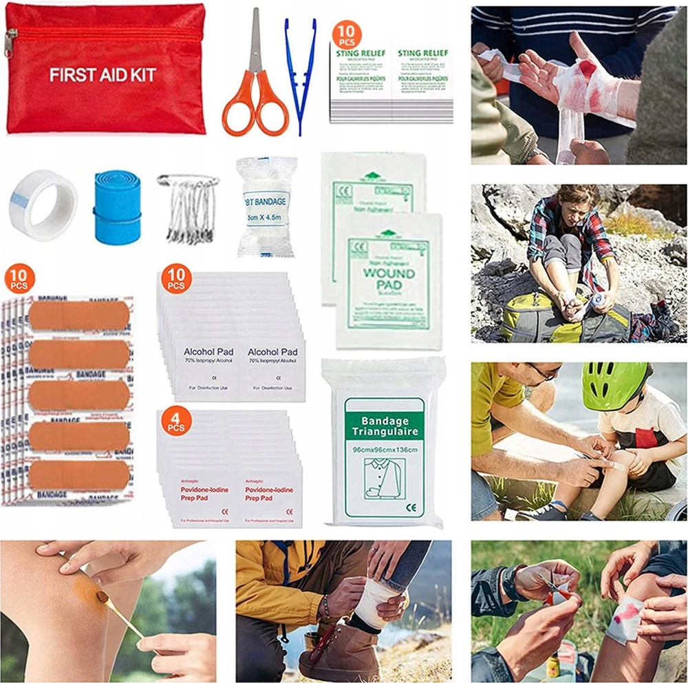 Bez Marki MEGA MILITARY SURVIVAL KIT XL FIRST AID KIT