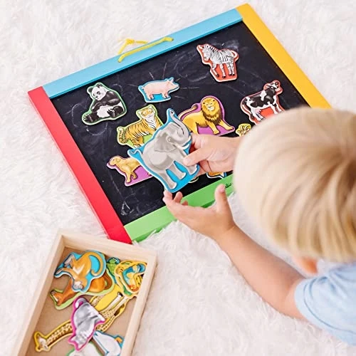 Bez Marki Melissa & Doug Melissa & Doug Wooden Animal Magnets | Magnets for Kids | Fr