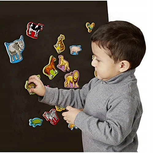 Bez Marki Melissa & Doug Melissa & Doug Wooden Animal Magnets | Magnets for Kids | Fr