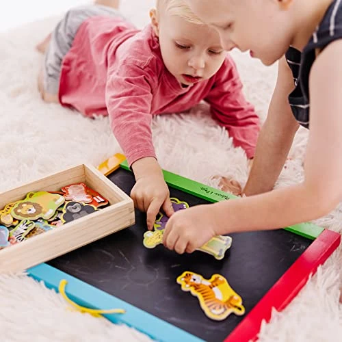Bez Marki Melissa & Doug Melissa & Doug Wooden Animal Magnets | Magnets for Kids | Fr