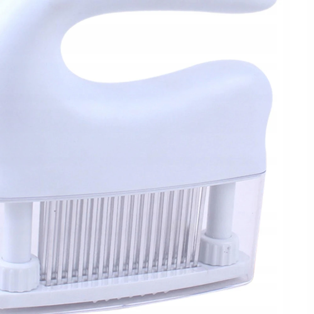 Bez Marki Mėsos minkštinimo įrankis su „Comfort Grip“ jautienos kepsnių plakikliu, sunkiu baltu