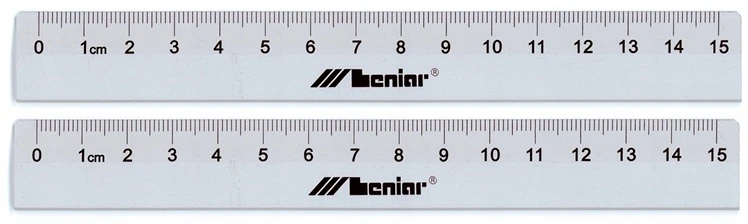 Bez Marki Metalinė liniuotė 15 cm mokyklai ir darbui