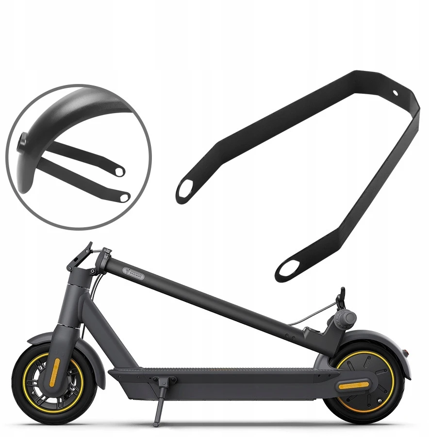 Bez Marki Metalinis galinio purvasaugio laikiklis Ninebot Max G30 / Motus Scooty 10