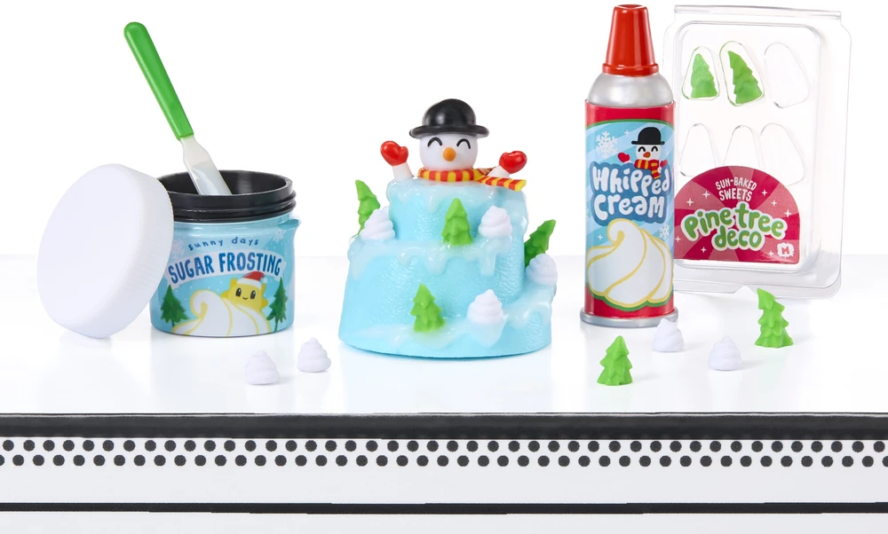 Bez Marki Mga's Mini Make It Mini Holiday Kalėdinė rutulio formos staigmena