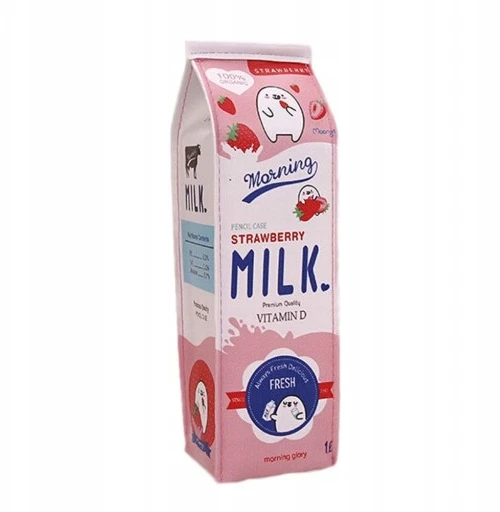 Bez Marki MILK pieštukų dėklas, MLEKO tūbelė