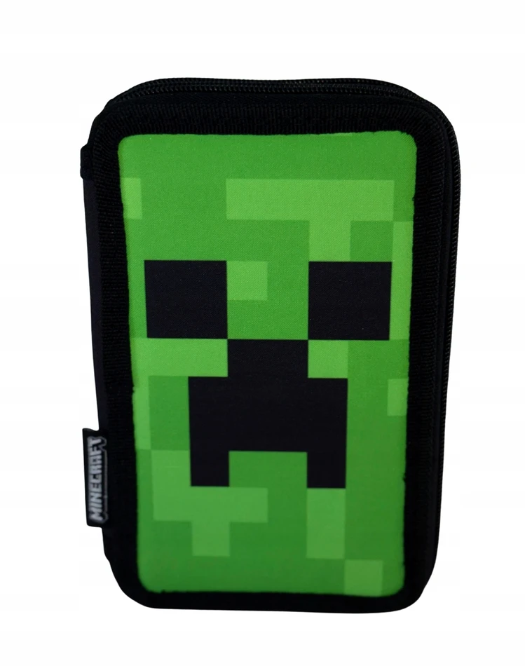 Bez Marki Minecraft 3 lygio užpildyta pieštukų dėžutė